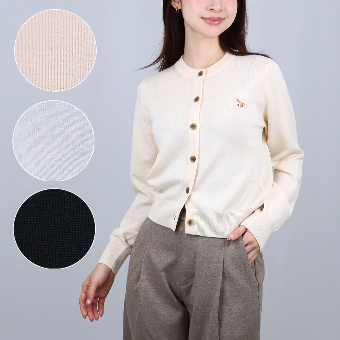 メゾンキツネ MAISON KITSUNE レディース ニット カーディガン BABY