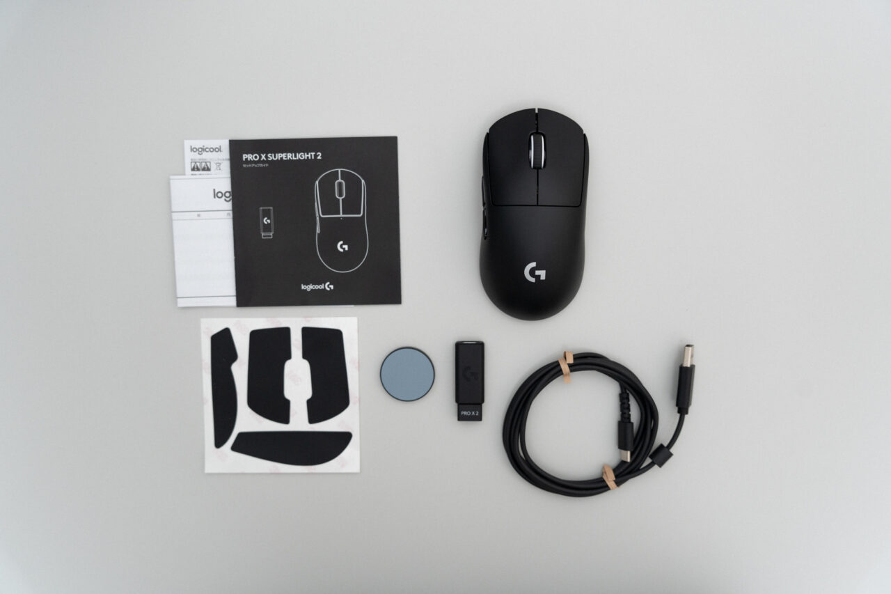 Logicool G PRO X SUPERLIGHT 2＆DEX レビュー： 最新センサー＆光学式