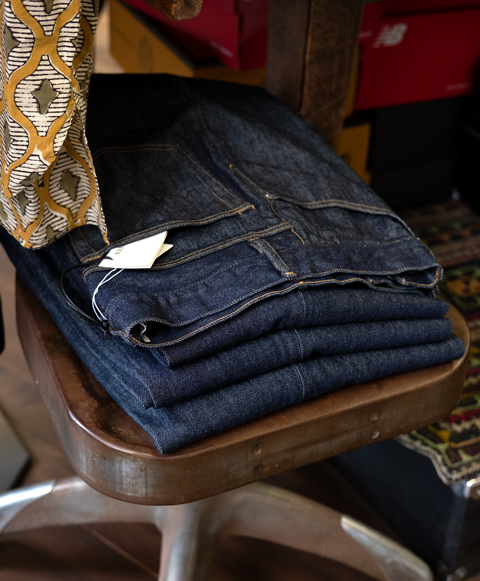 AURALEE Hard Twist Denim 5P Pants | 大阪心斎橋のメンズ洋服の