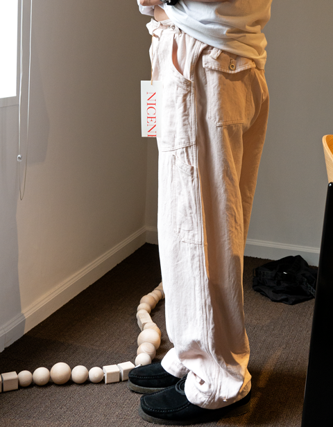 NICENESS Wild Silk Engineer Pant 