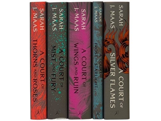 A Court of Thorns and Roses, in Five Volumes: A Court of Thorns