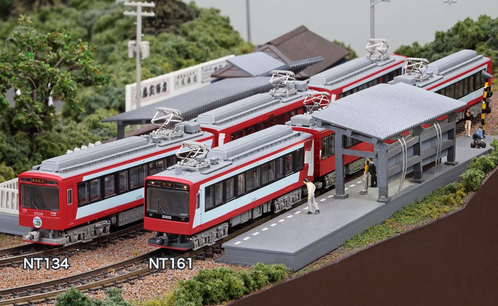 MODEMO 箱根登山鉄道2000形 グレッシャー・エクスプレス塗装 2017 3両