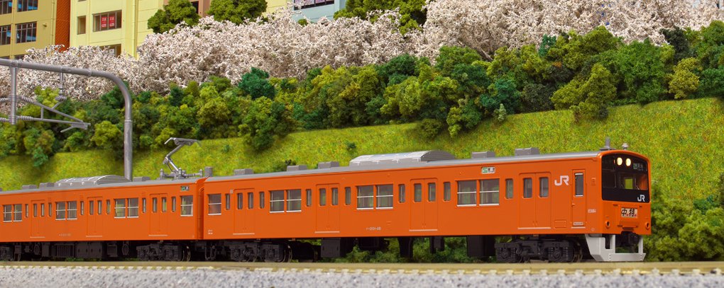 KATO 201系中央線（T編成）4両増結セット 品番:10-1552 カトー