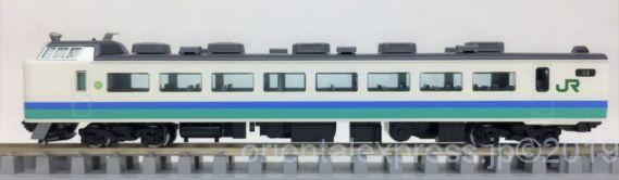 485系1000番台上沼垂色が入線しました。TOMIX 98665 | NGaugeJP - 横濱