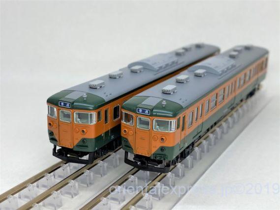 113系湘南色 4両付属編成が入線しました。KATO 10-1588 | NGaugeJP