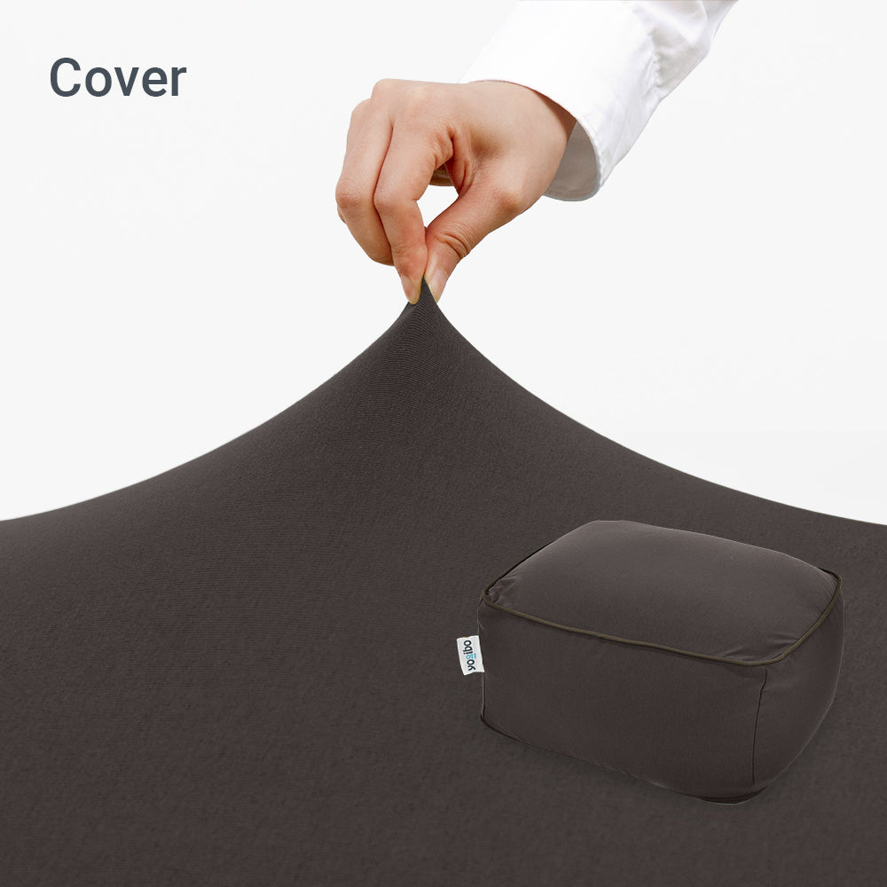 優*駿様 ヨギボーオットマン青➕ライムグリーン交換用カバー 優*駿様