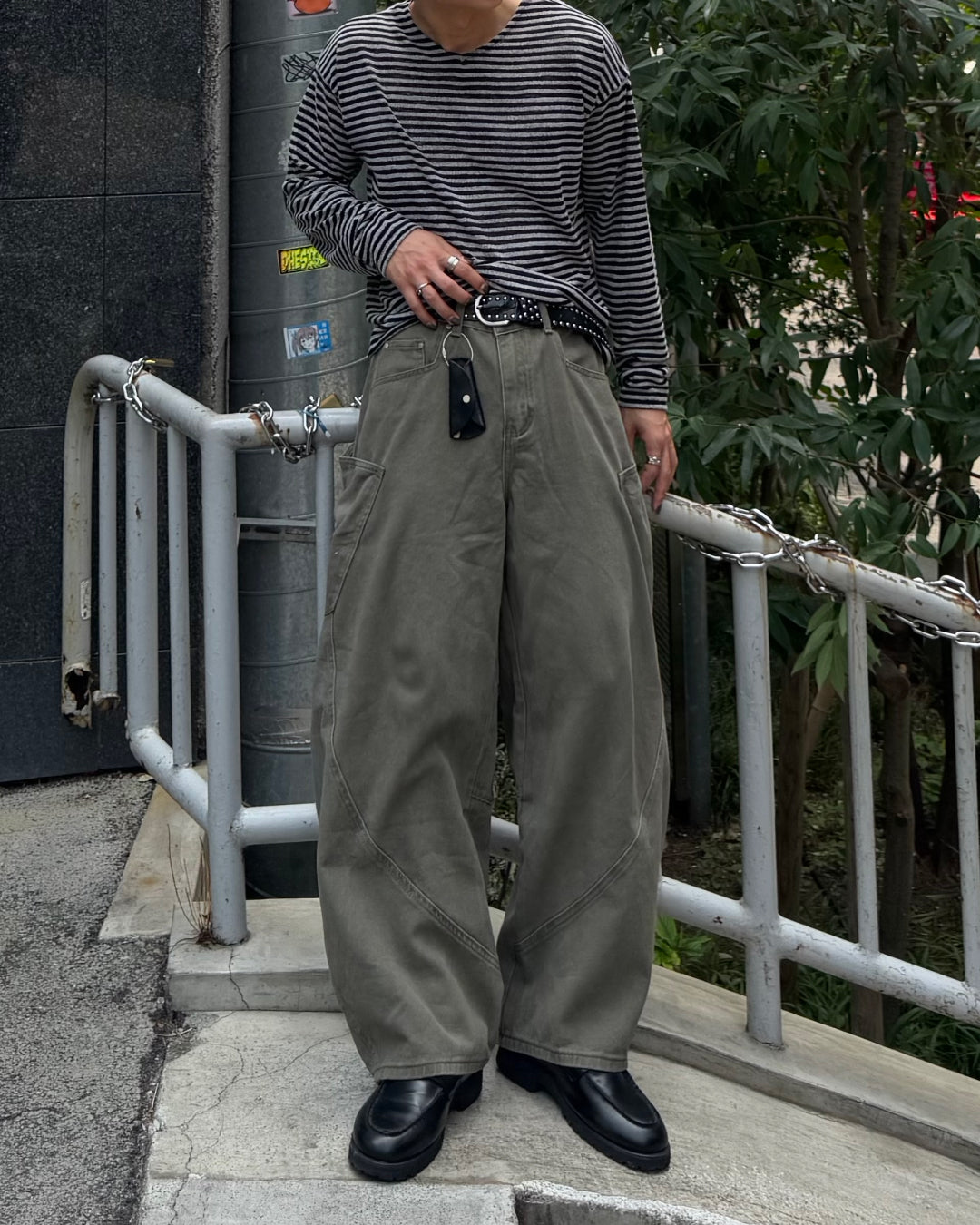 ユニセックスビッグポケットカーブデニムパンツTO1367 – YOLO（ヨロ