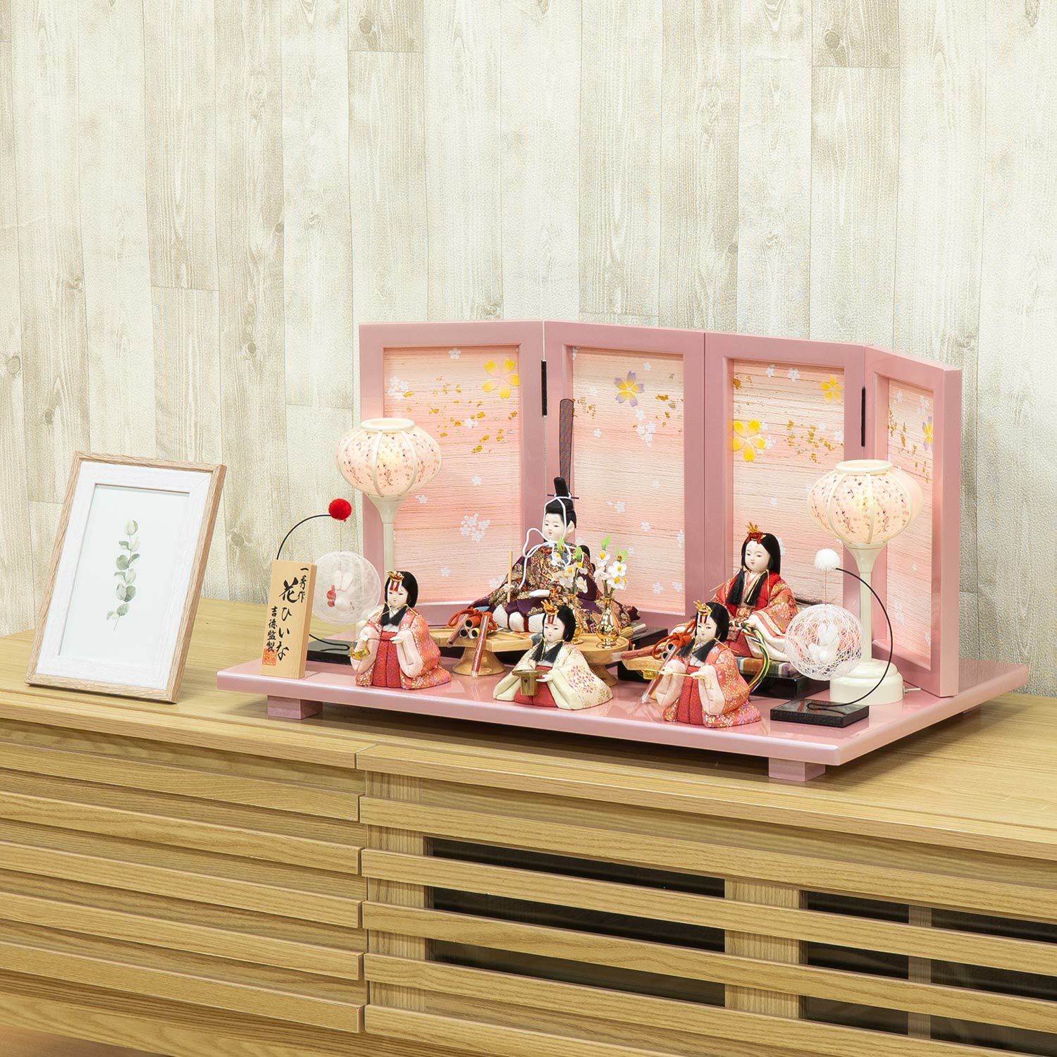 雛人形】木目込み五人飾り 一秀作 | 雛人形（ひな人形）・五月人形の