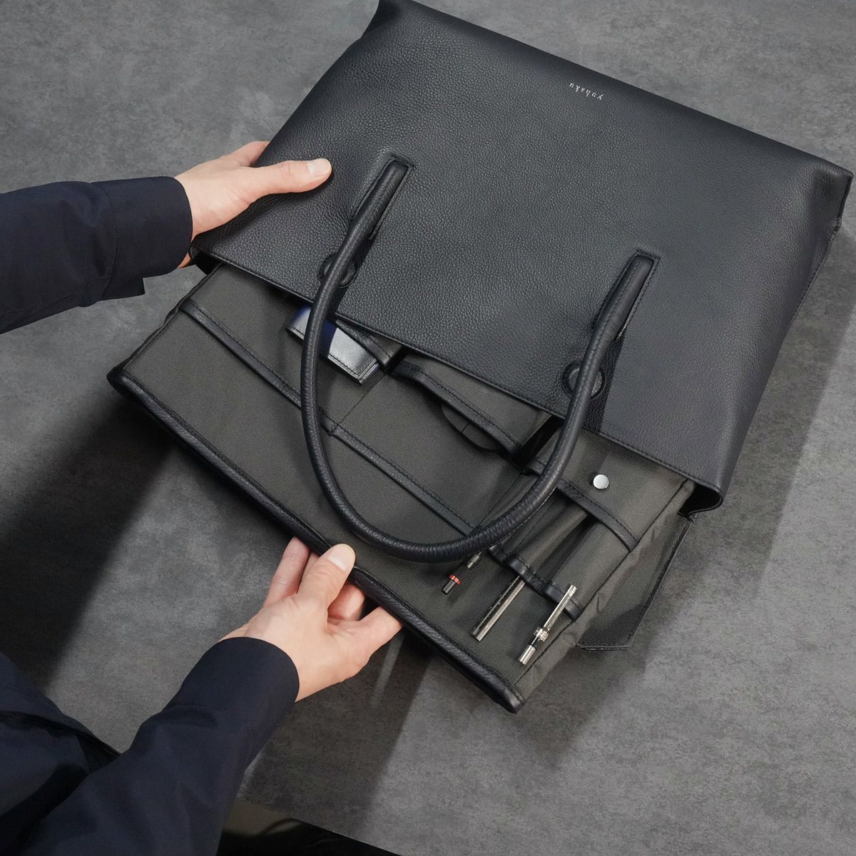 YES100 インナーバッグ ｜美しい色彩の革財布、革製品通販｜yuhaku