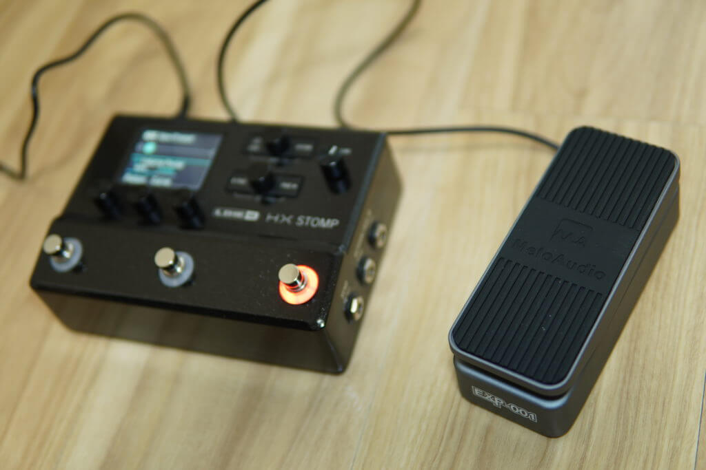 Line6 HX Stomp・Helixにエクスプレッションペダルを繋ぐときの注意点