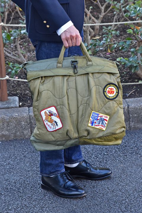 ミリタリーバッグの定番 ヘルメットバッグ！ - ZABOU BLOG