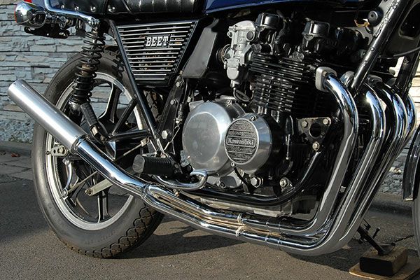 Z400FXコブラツイスト管メッキ | 旧車バイクカスタムパーツのゼット