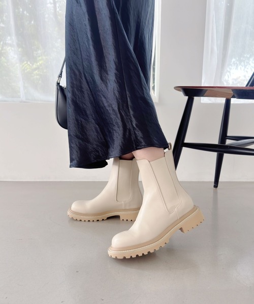 ORiental TRaffic（オリエンタルトラフィック） ブーツ 厚底 スクエア