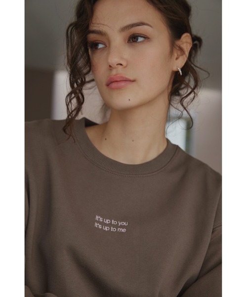 ALEXIA STAM（アリシアスタン） トレーナー スウェット Wellness