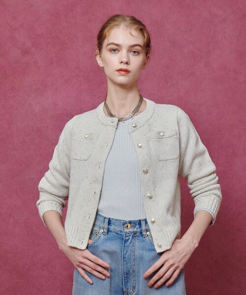 LOULOU WILLOUGHBY（ルルウィルビー） カーディガン 「LOULOU