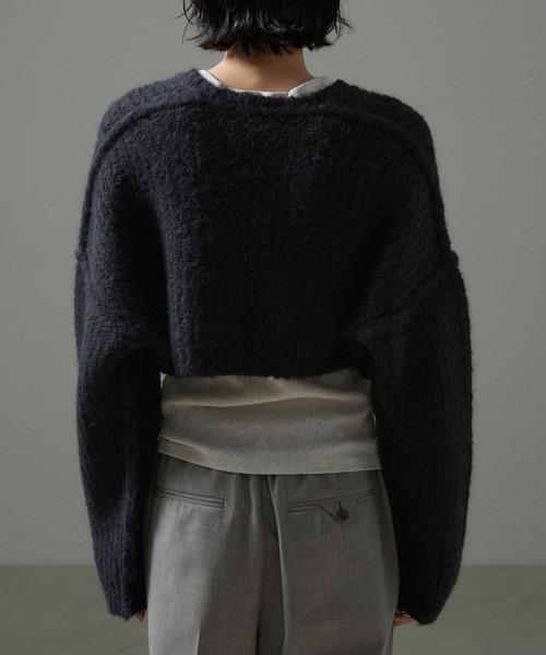 SALON adam et rope'（サロン アダム エ ロペ） カーディガン ファー