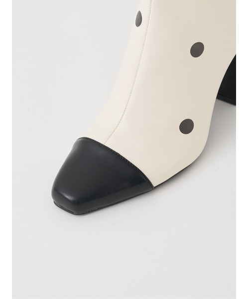 Darich（ダーリッチ） ブーツ バイカラードットロングブーツ