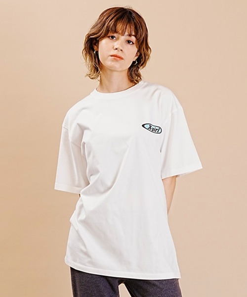 X-girl（エックスガール） tシャツ Tシャツ 「ムラサキスポーツ別注」X