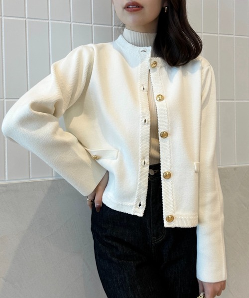 anuans（アニュアンス） ジャケット ノーカラージャケット 「ZOZO限定