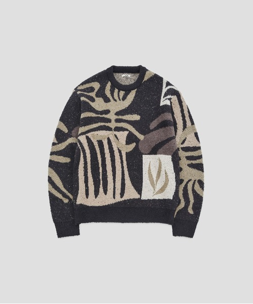 KHOKI（コッキ） ニット 【KHOKI / コッキ】Intarsia-knit jumper