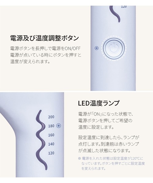 VODANA（ボダナ） 「VODANA/ボダナ」トリプルウェーブアイロン(波巻き