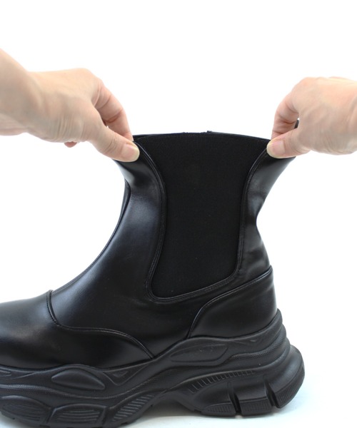 VIVIAN（ヴィヴィアン） ブーツ 厚底サイドゴアスニーカーショート