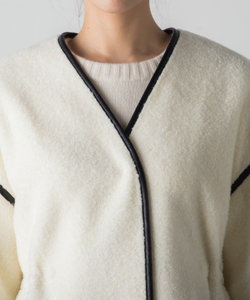 Droite lautreamont（ドロワット・ロートレアモン） ノーカラーコート