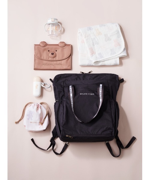 gelato pique（ジェラートピケ） マザーズバッグ 2wayママリュック