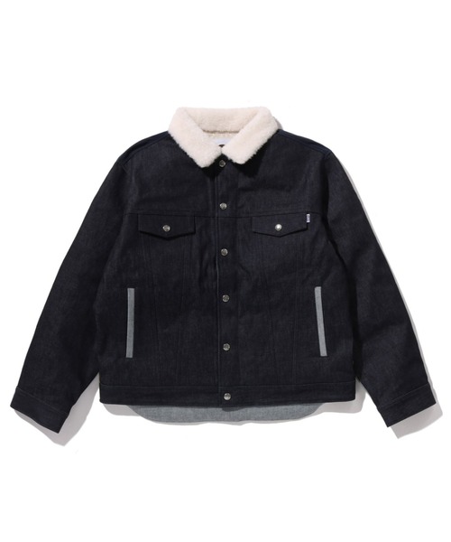 A BATHING APE（アベイシングエイプ） デニムジャケット gジャン DOWN