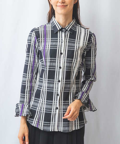 NARACAMICIE（ナラカミーチェ） ブラウス シャツ 「NARACAMICIE