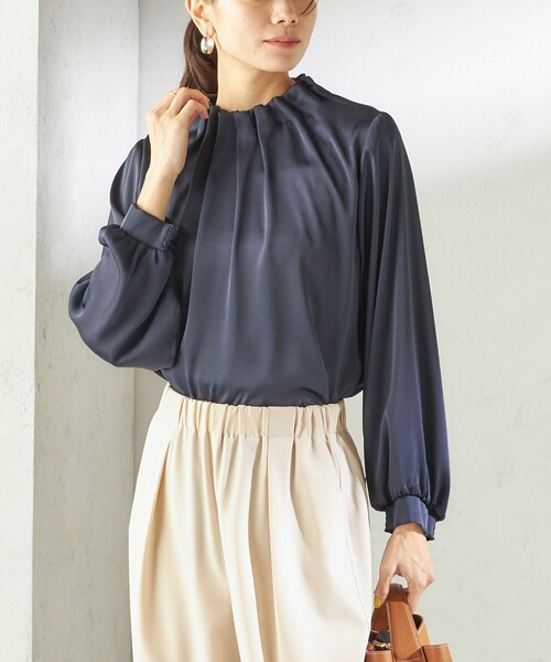 SHIPS（シップス） ブラウス シャツ 「一部WEB限定」「手洗い可能