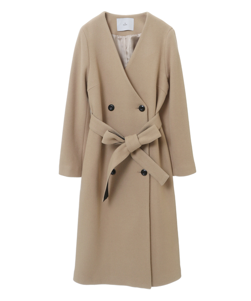 Tiara（ティアラ） コート チェスターコート バイカラードレスコート