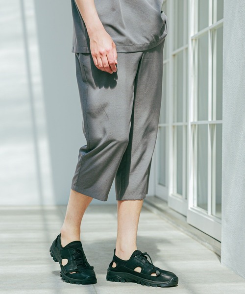 LAKOLE（ラコレ） パンツ 「セットアップ可」クールクリアドライ7分