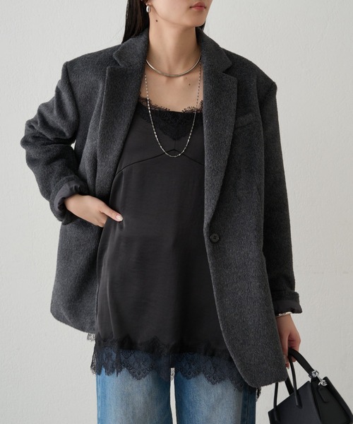 Loungedress（ラウンジドレス） キャミソール レースキャミ : ZOZOTOWN