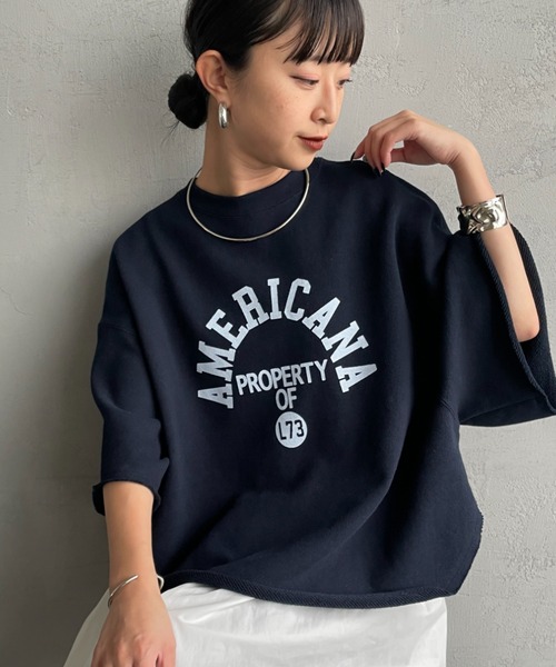 AMERICANA（アメリカーナ） トレーナー スウェット 別注 カレッジ