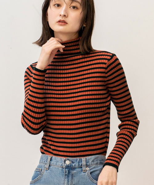 VitaFelice（ヴィータフェリーチェ） ニット セーター ストライプ