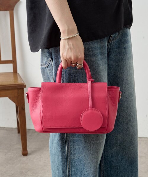 BEARDSLEY（ビアズリー） ハンドバッグ 「本革」ミニハンドバッグ