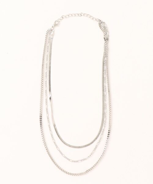 チョーカー 「NiiNa」トリプルチェーンチョカー（3連ネックレス