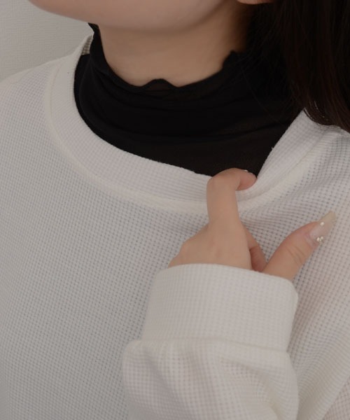 VIBGYOR Women つけ襟 付け襟 「resonance」シアー メロウデザイン