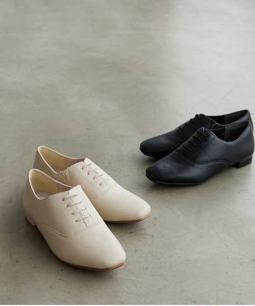 AcureZ（アキュアーズ） シューズ レースアップシューズ 3E／2cmヒール