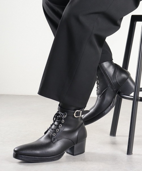 LOVEHUNTER（ラブハンター） ブーツ ヒールブーツ ダブルジップブーツ