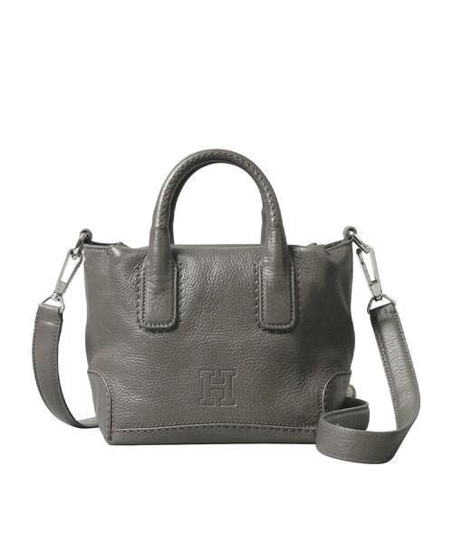 HIROFU（ヒロフ） ハンドバッグ 「デュオ」レザーハンドバッグ S 2WAY