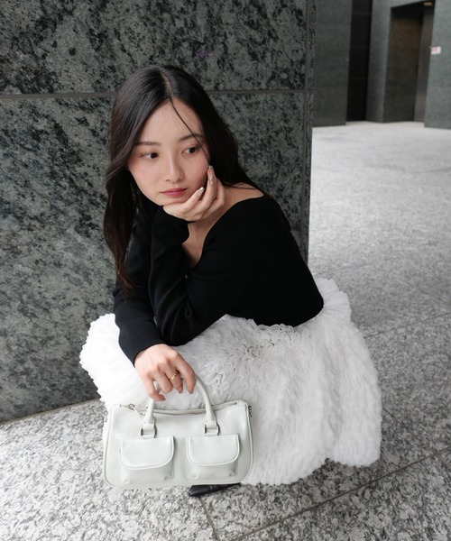 EIMY ISTOIRE（エイミーイストワール） ワンピース ボリュームチュール