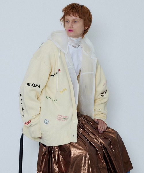 MAISON SPECIAL（メゾンスペシャル） カーディガン Life Word