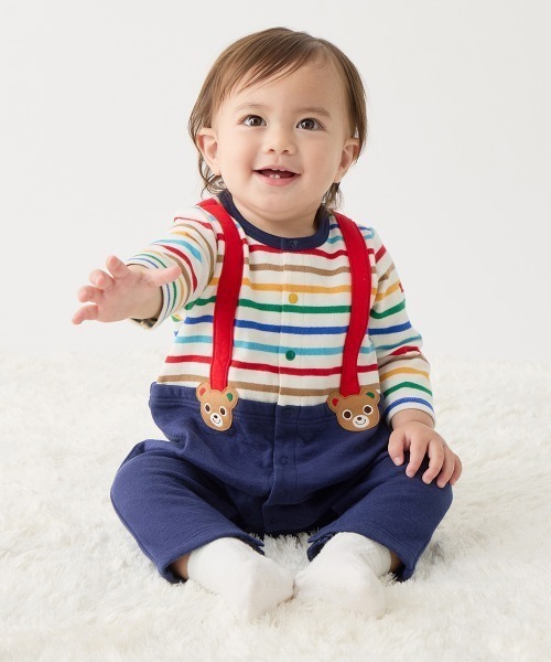 MIKI HOUSE（ミキハウス） ベビー服 ロンパース プッチーうさこ