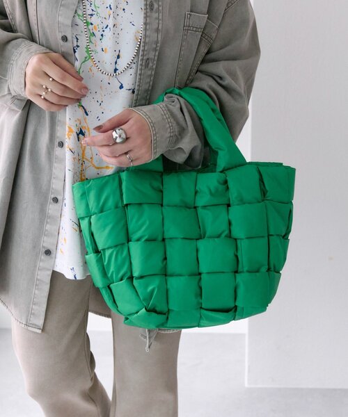 ear PAPILLONNER（イア パピヨネ） トートバッグ ライトメッシュトート