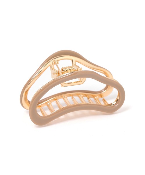 LAKOLE（ラコレ） ヘアクリップ クラウドアセチメタルバンスクリップ