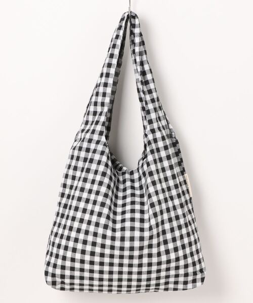 Mignonjour トートバッグ FReePLACe/ギンガムチェックトートバッグ