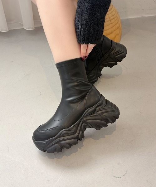 ORiental TRaffic（オリエンタルトラフィック） ブーツ 「 厚底