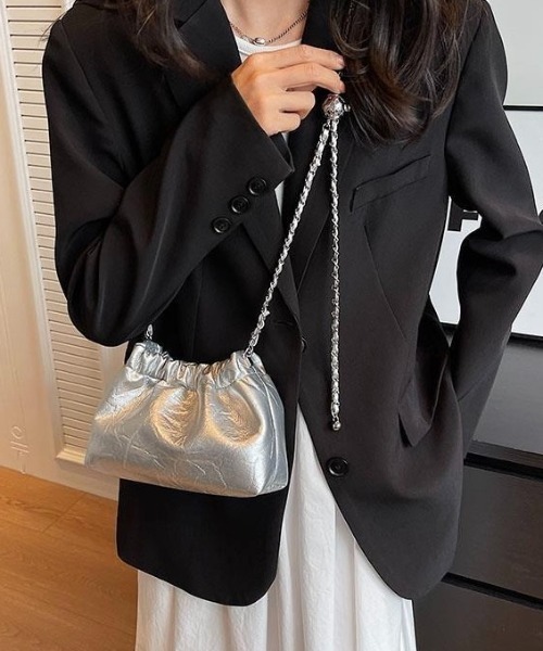 LADY LIKE（レディライク） ショルダーバッグ バッグ シルバーチェーン